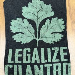 Grey and Green Racerback Tank Size XL