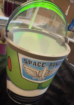 Limited Toy Story 5 Buzz Lightyear LED Light Up Popcorn Bucket & Drink Holder