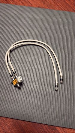 coaxial cables with F-type connectors