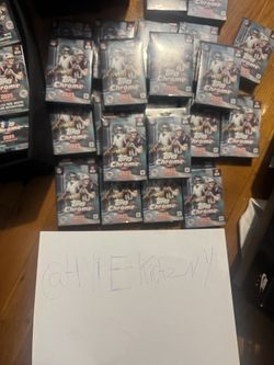 2025 Topps Chrome NFL Football Hanger Box NEW SEALED In Hand