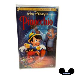 Walt Disney’s Pinocchio 60th Anniversary VHS Factory Sealed