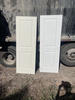 2 28x80 Interior Doors 