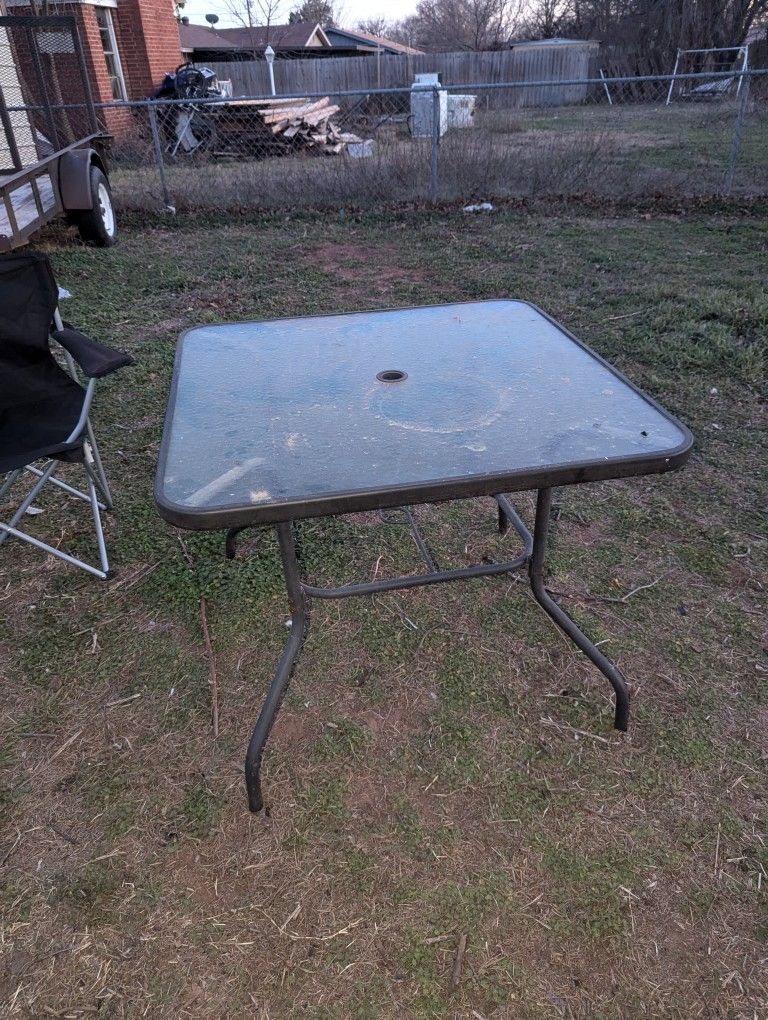 Glass Table