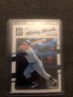 MICKEY MANTLE NEW YORK YANKEES OPTIC