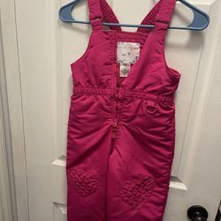 Girls Snow Bib