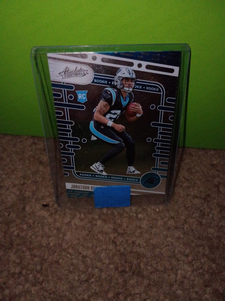 2024 Panini Absolute Football RC Jonathon Brooks #146 Blue