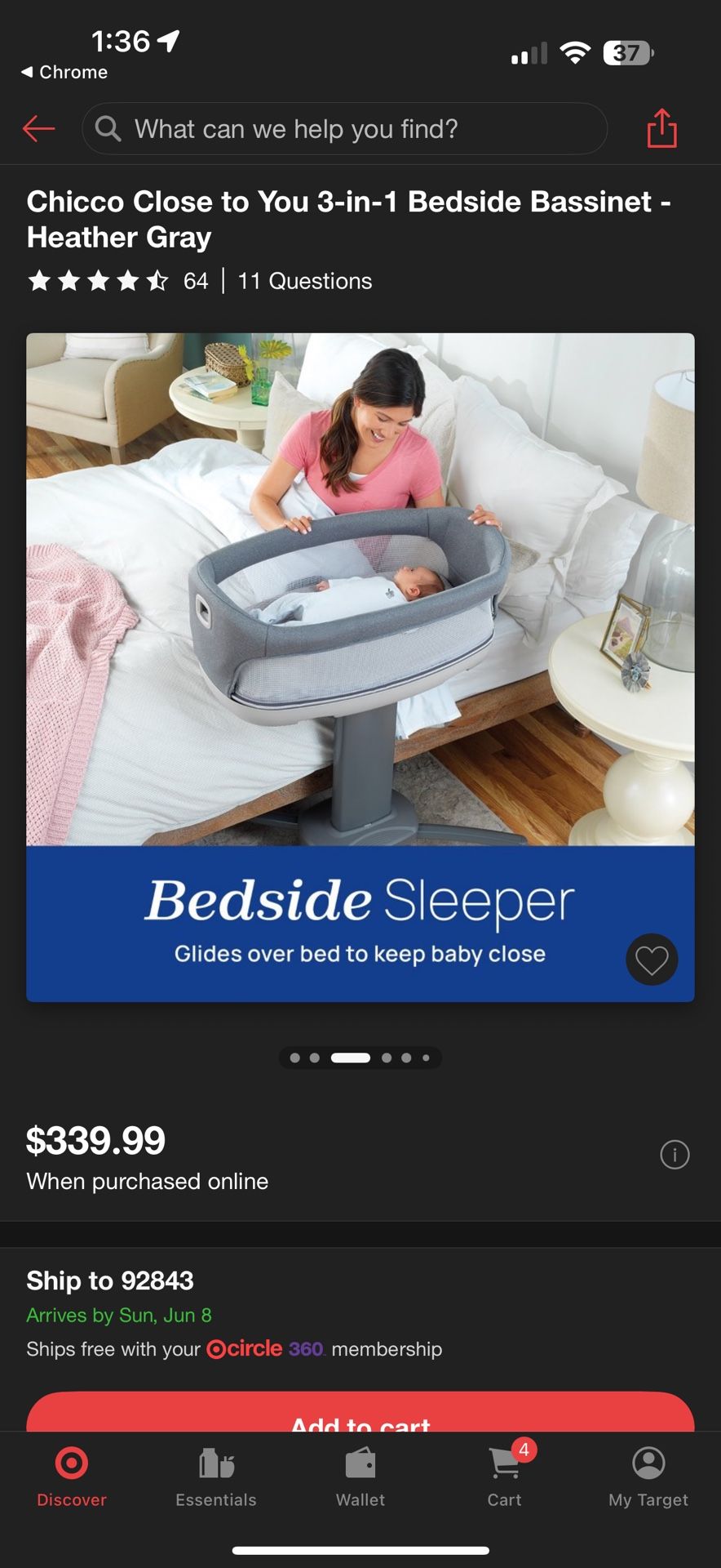 Chicco Bassinet