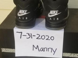 Jordan 5 metallic size 12