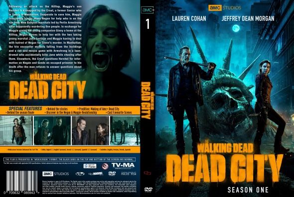 The Walking Dead:dead City:the Complete Season 1 W/dvd Case