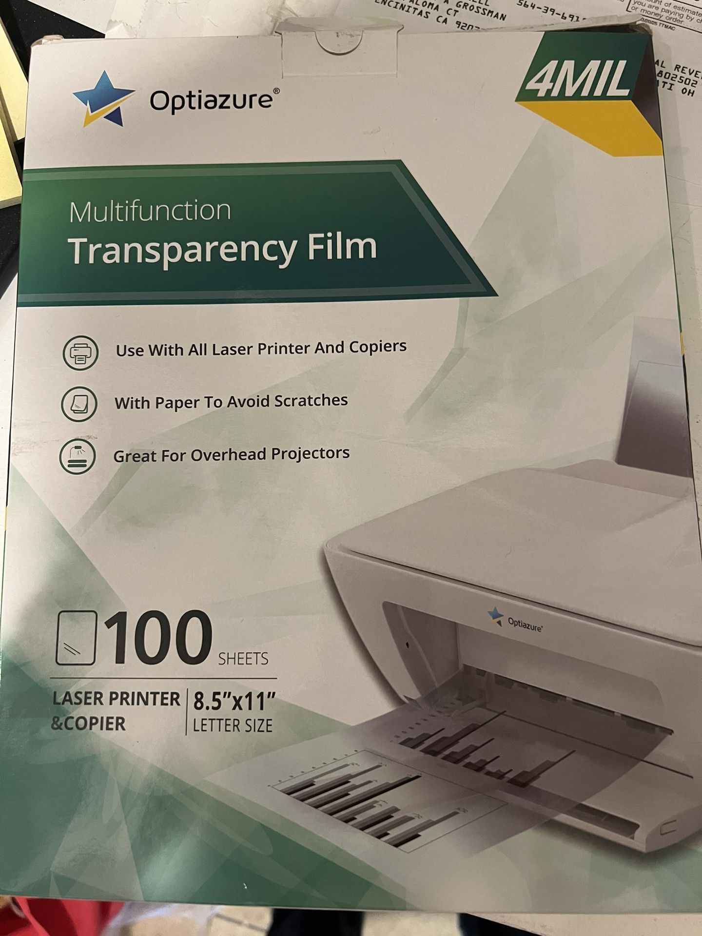 Office Supplies-transparencies