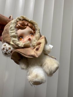 SkullPanda Keychain Amber Blind Box Pop Mart