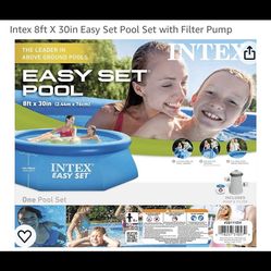 INTEX  8ft x 30in Easy Set Pool