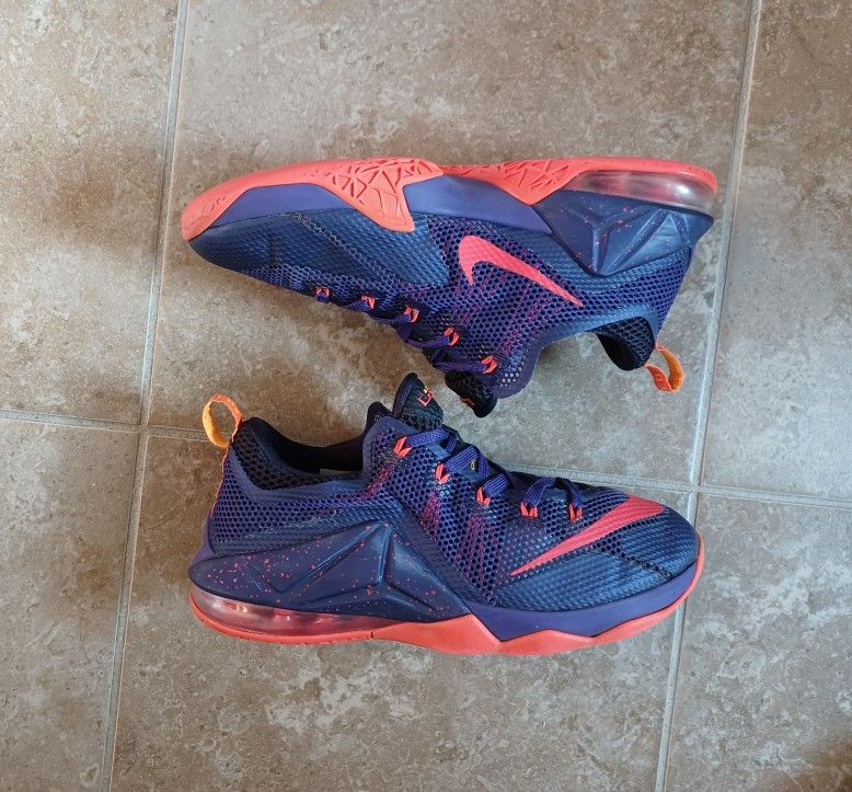 Lebron 12 best sale low court purple