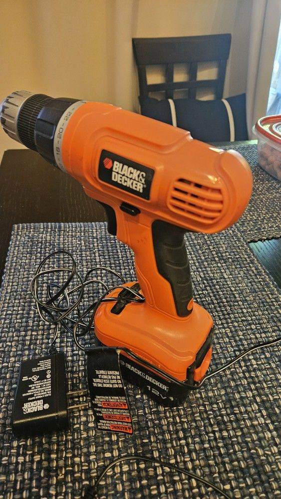 Black & Decker Cordless Drill