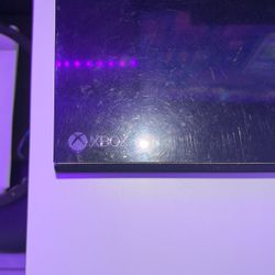 Xbox One  With Cables And Controllers