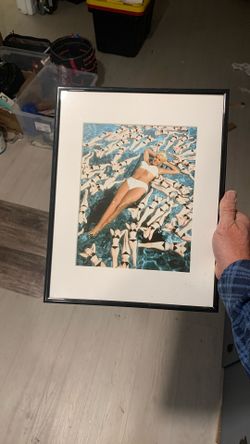 Jane Mansfield 11x14 Framed Classic MCM 