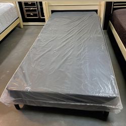 Box Spring Twin Size. New From Factory, Also Available In Full-Queen-King and Cali-King Same Day Delivery 🚚 