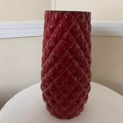 Pretty  Red Vase