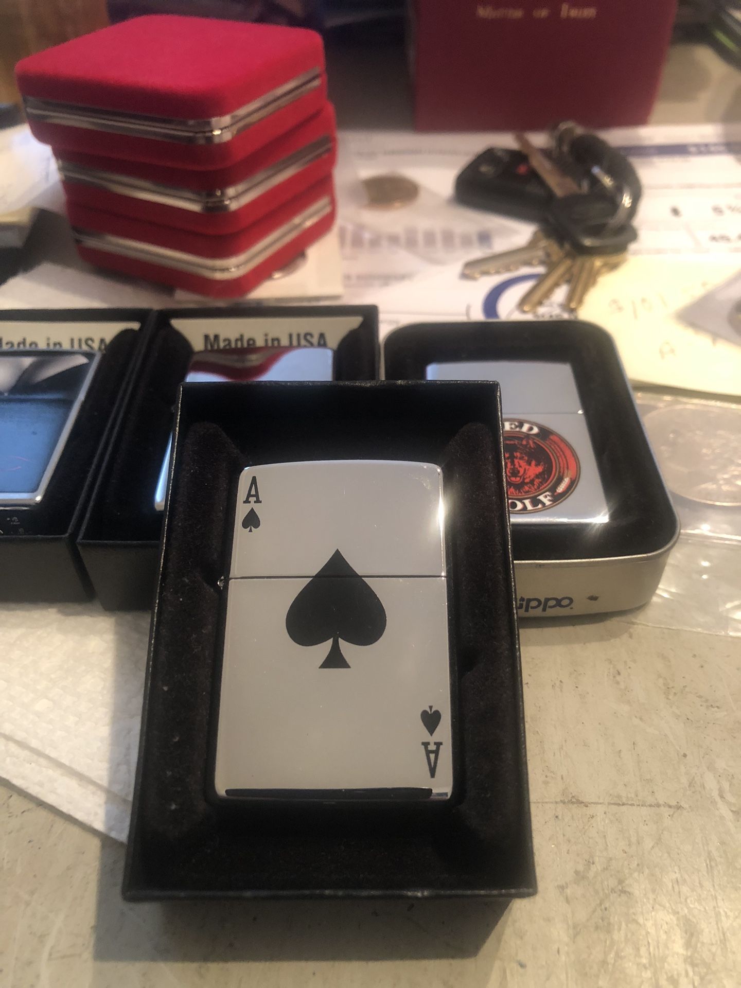 Zippo Lighters (5)