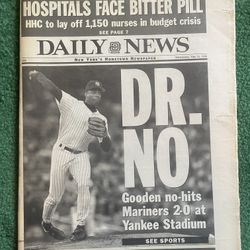 May 1996 -  Gooden No- Hitter