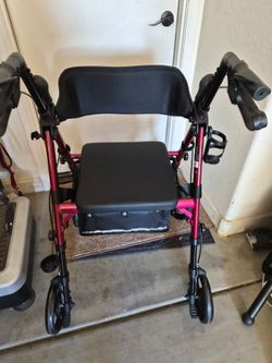 New FLYINGJOY 2 IN 1 SENIOR WALKER