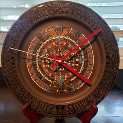 Aztec Calendar Clock