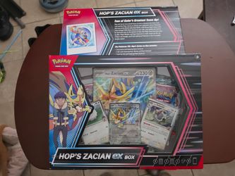 Pokémon Hop's Zacian Ex box