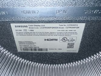 The Samsung 240Hz 27 inch G-Sync