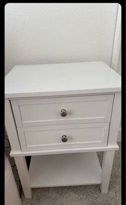 White night stand