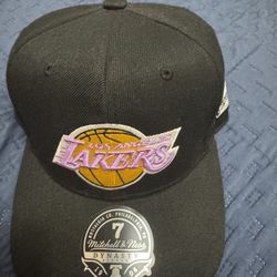 Fitted Cap Lakers  Mitchell And Ness 7 Size