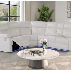 Reclining Sectional In Stock For Fast Delivery 