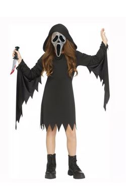 Kids Ghostface Halloween Costume with Mask