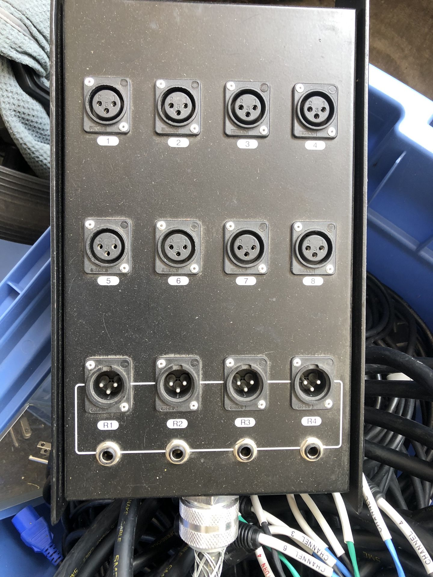EWI 8 Channel Snake 4 Returns 50’