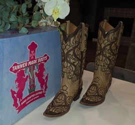 🤠 Tanner Mark Boots – Women’s Size 9.5 – $180