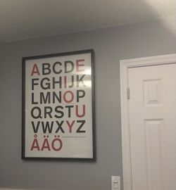 IKEA Olunda Alphabet Frame
