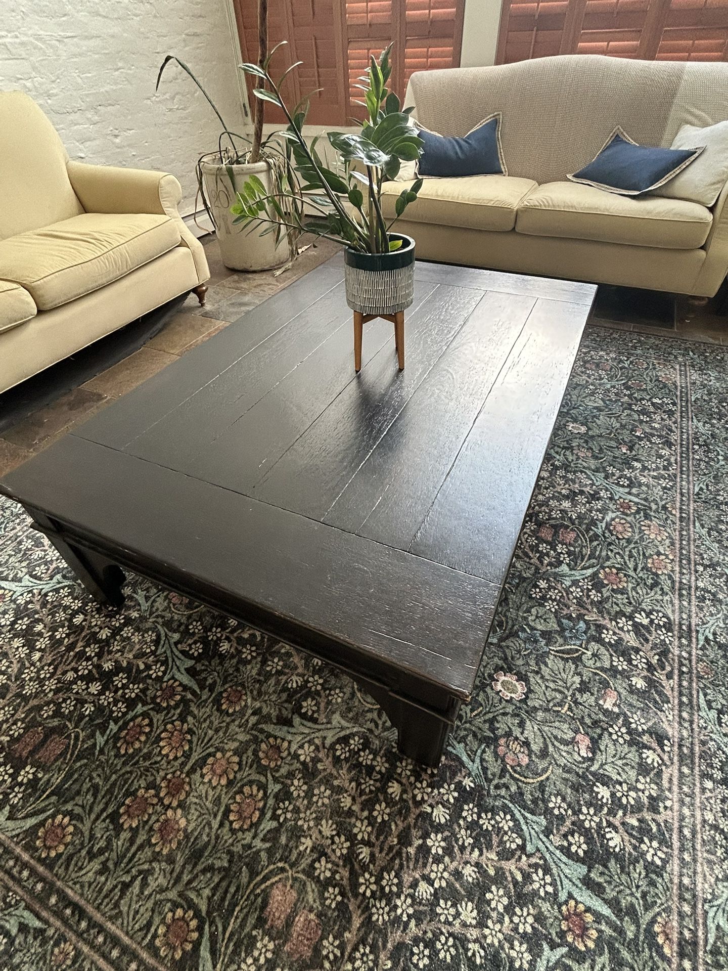 Large Arhaus Coffee Table