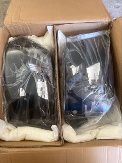 09-18 Dodge Ram Black Clear Reflector Headlights