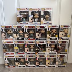 Stranger Things 21 Total Funko Pop Lot