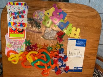 Misc party items $2.00