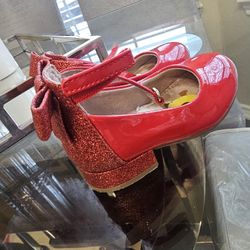 Red Toddler Heels Size 5