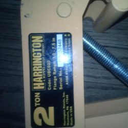 Harrington 2 Ton Flange Range
