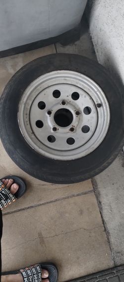 2 Steel Trailer Wheels Size 12