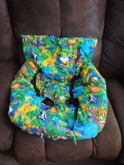 Baby shopping cart cover