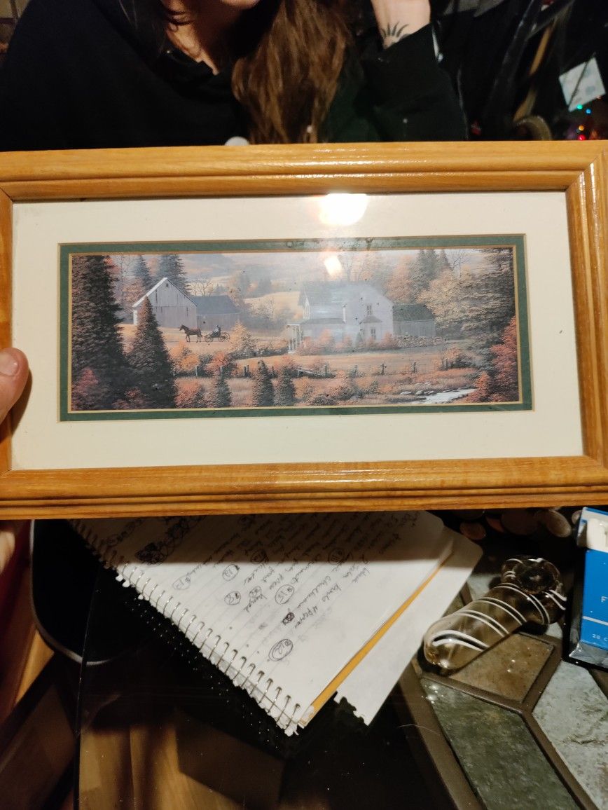 Bill Sanders Framed Art Print Horse And Carriage W. Saunders