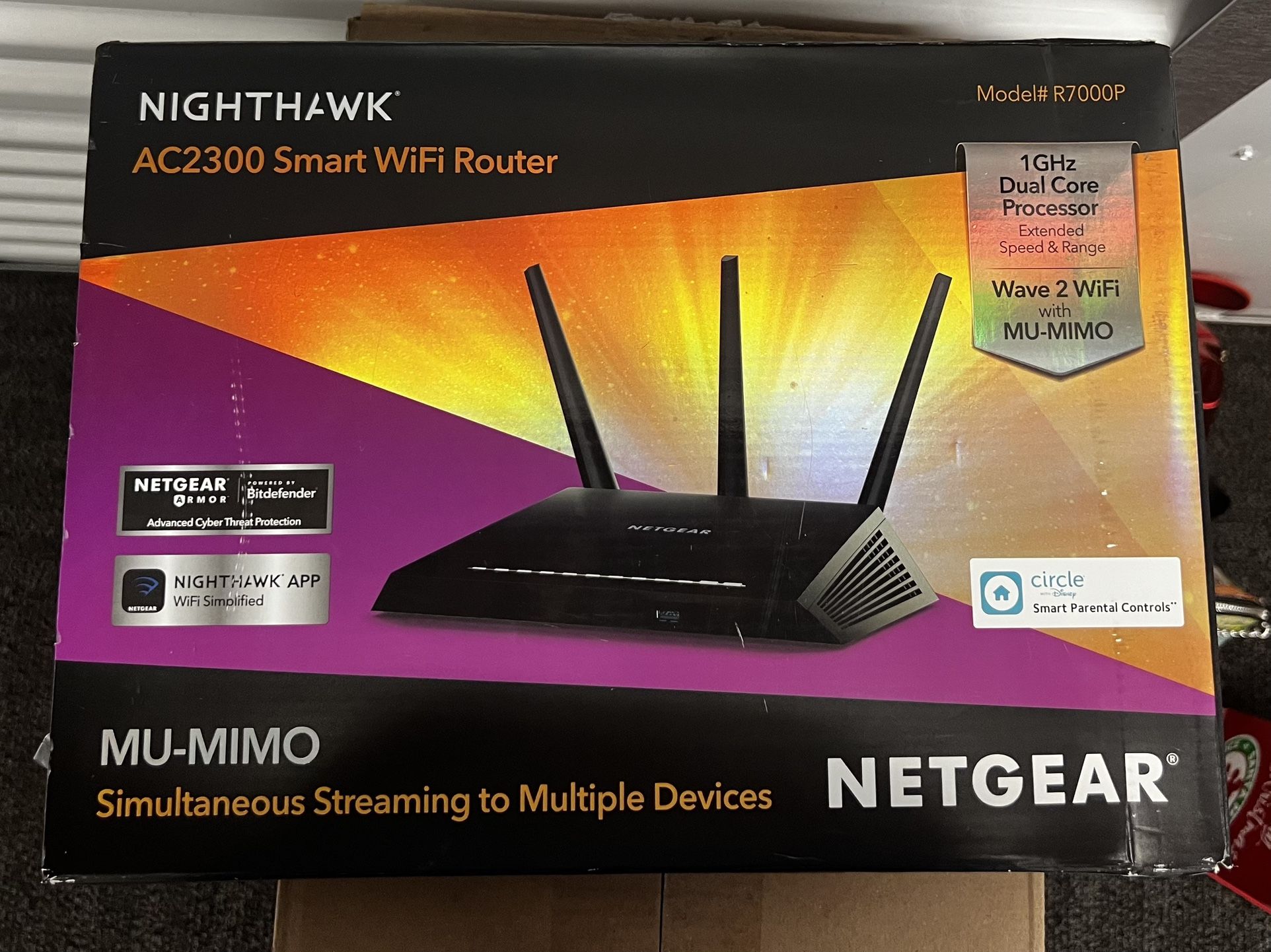 NIGHTHAWK AC2300 SMART WIFI ROUTER