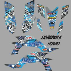 YAMAHA YFZ450 GRAPHIC KIT
