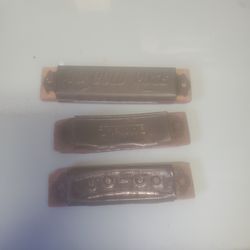 Vintage Mini Harmonicas (3)