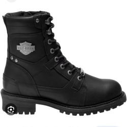 Men's Haines Leather Riding Boots - Black

