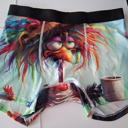 3 pk of Boxer briefs of Angry Birds colorful cartoon size small.