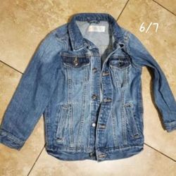 Boys Jean Jacket 6/7 Small